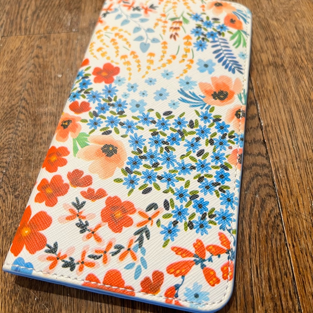 Anthropologie Floral Key & Card Holder - Multicolor